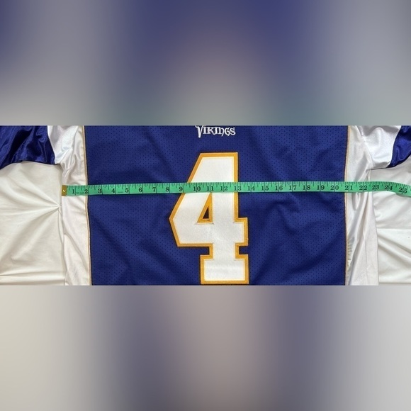 Brett Favre Minnesota Vikings Vintage Authentic Reebok Football Jersey - Picture 5 of 12